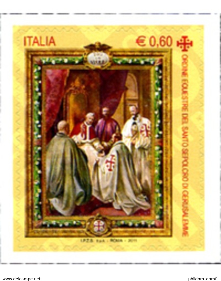 Ref. 272799 * MNH * - ITALY. 2011. ORDEN EQUESTRE DEL SANTO SEPULCRO DE JERUSALEN - 2011-20: Neufs