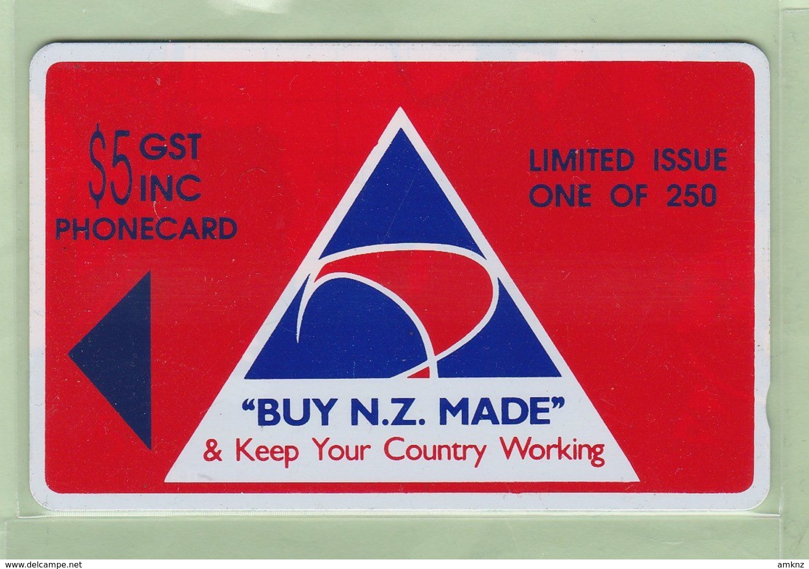 New Zealand - Private Overprint - 1994 Buy NZ Made $5 - Mint - NZ-CO-41 - Nouvelle-Zélande