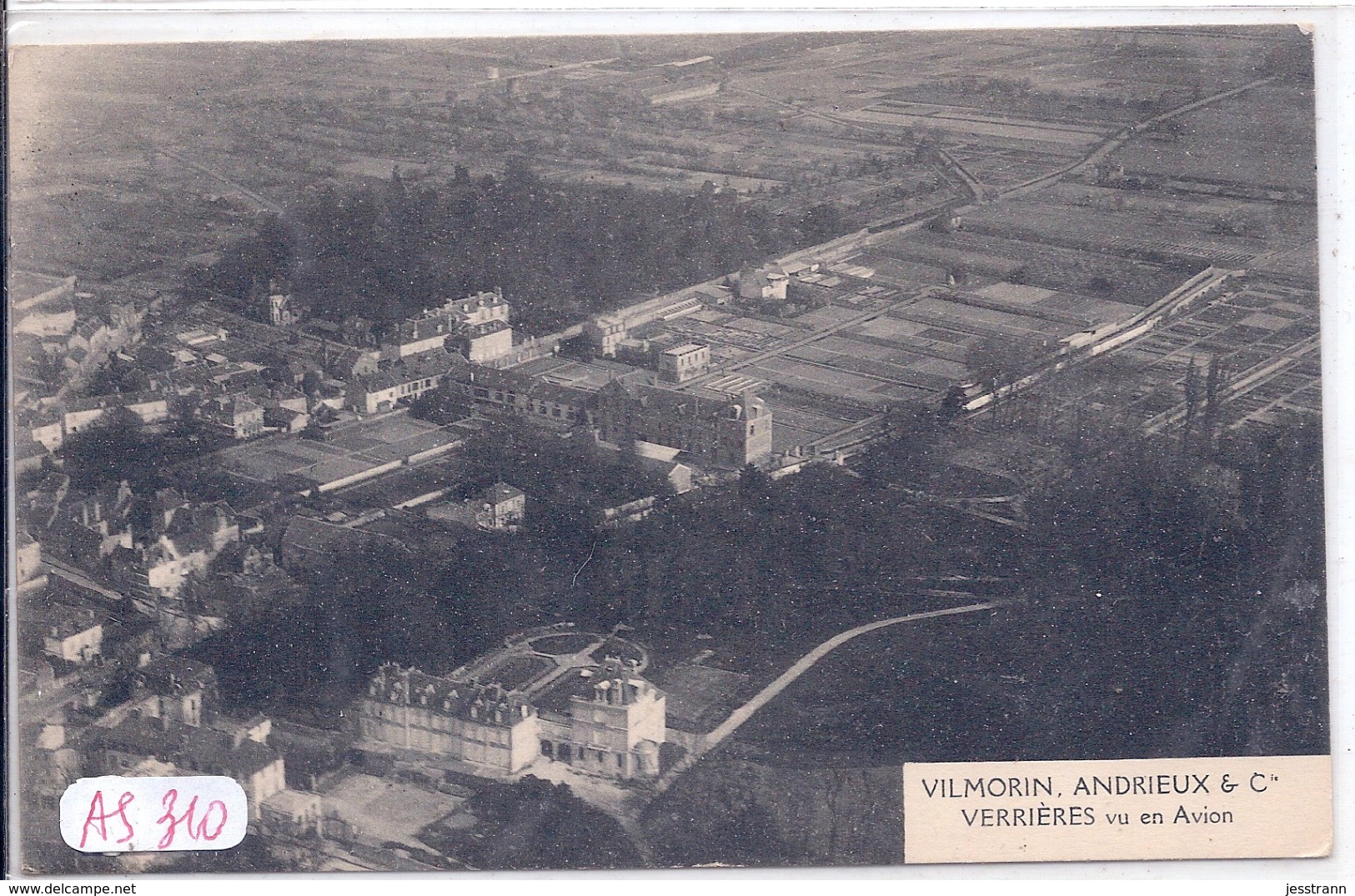 VERRIERES-LE-BUISSON- LES ETS VILMORIN-ANDRIEUX & Cie- VU EN AVION - Verrieres Le Buisson