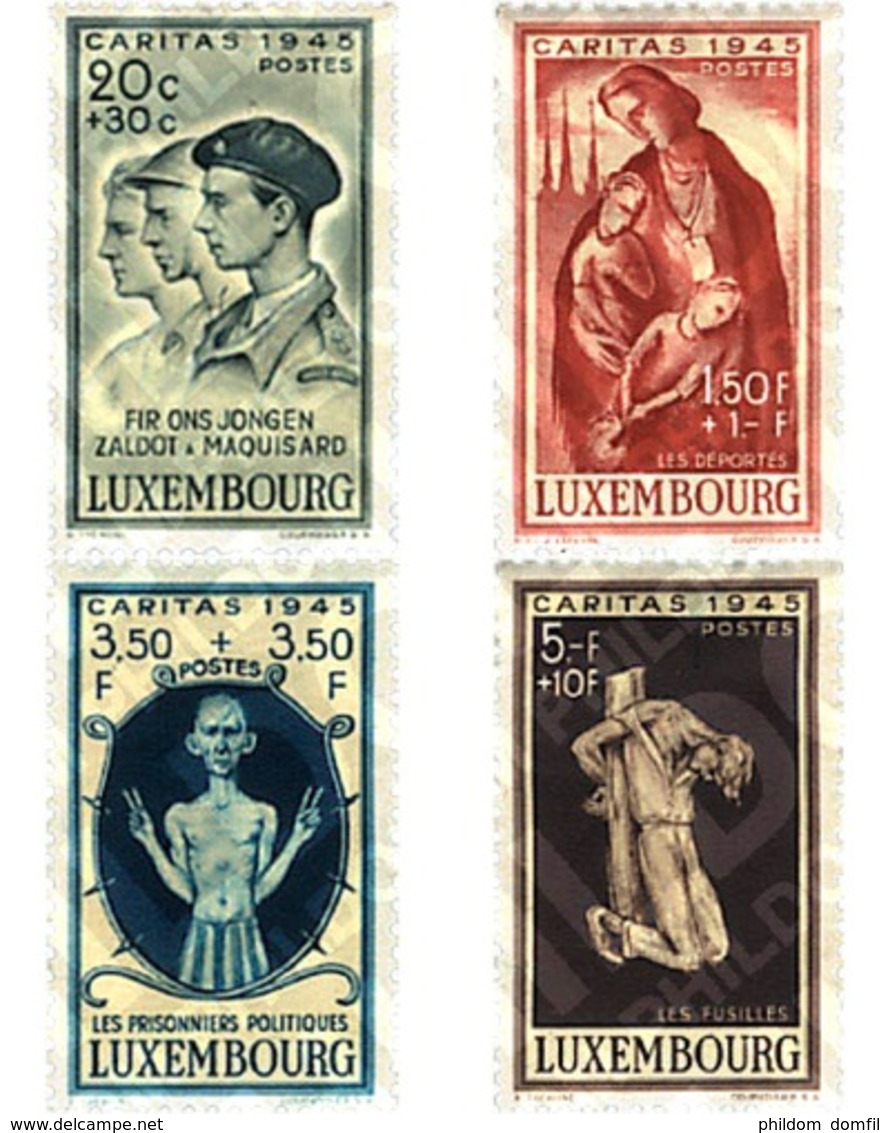 Ref. 97245 * MNH * - LUXEMBOURG. 1945. WELFARE ORGANIZATIONS STAMP . PRO CARITAS - Unused Stamps