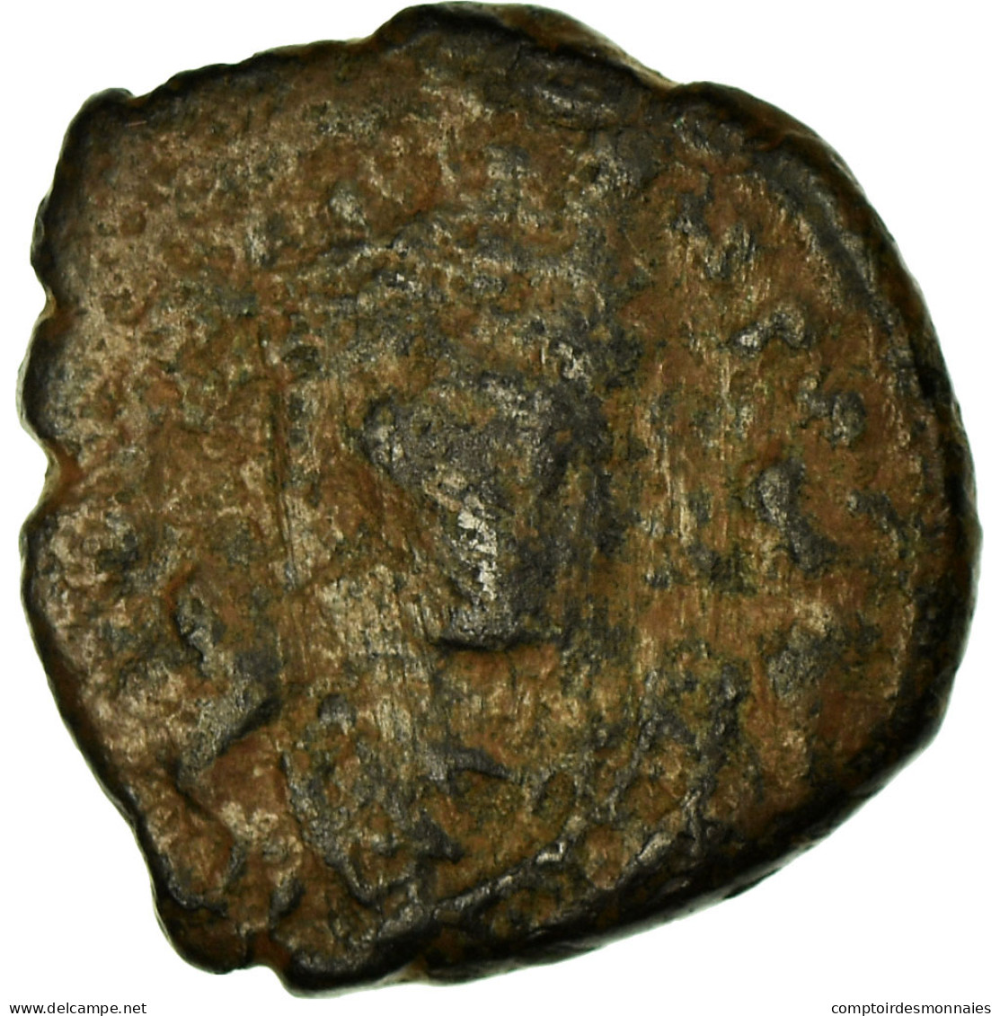 Monnaie, Maurice Tibère, Decanummium, 595-596, Antioche, TB, Cuivre, Sear:537 - Byzantium