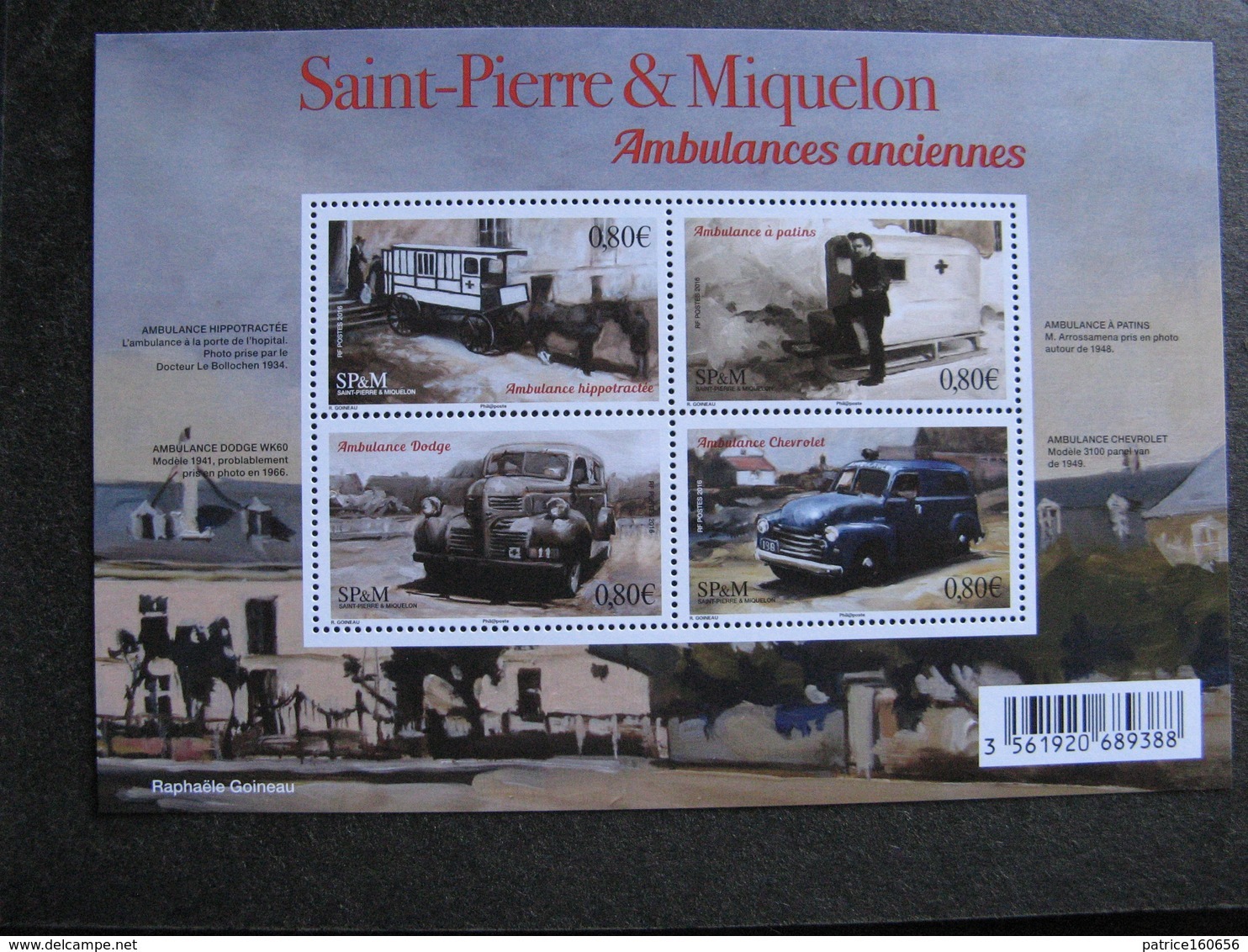 Saint Pierre Et Miquelon: TB Feuille N° F 1166 , Neuve XX. - Unused Stamps