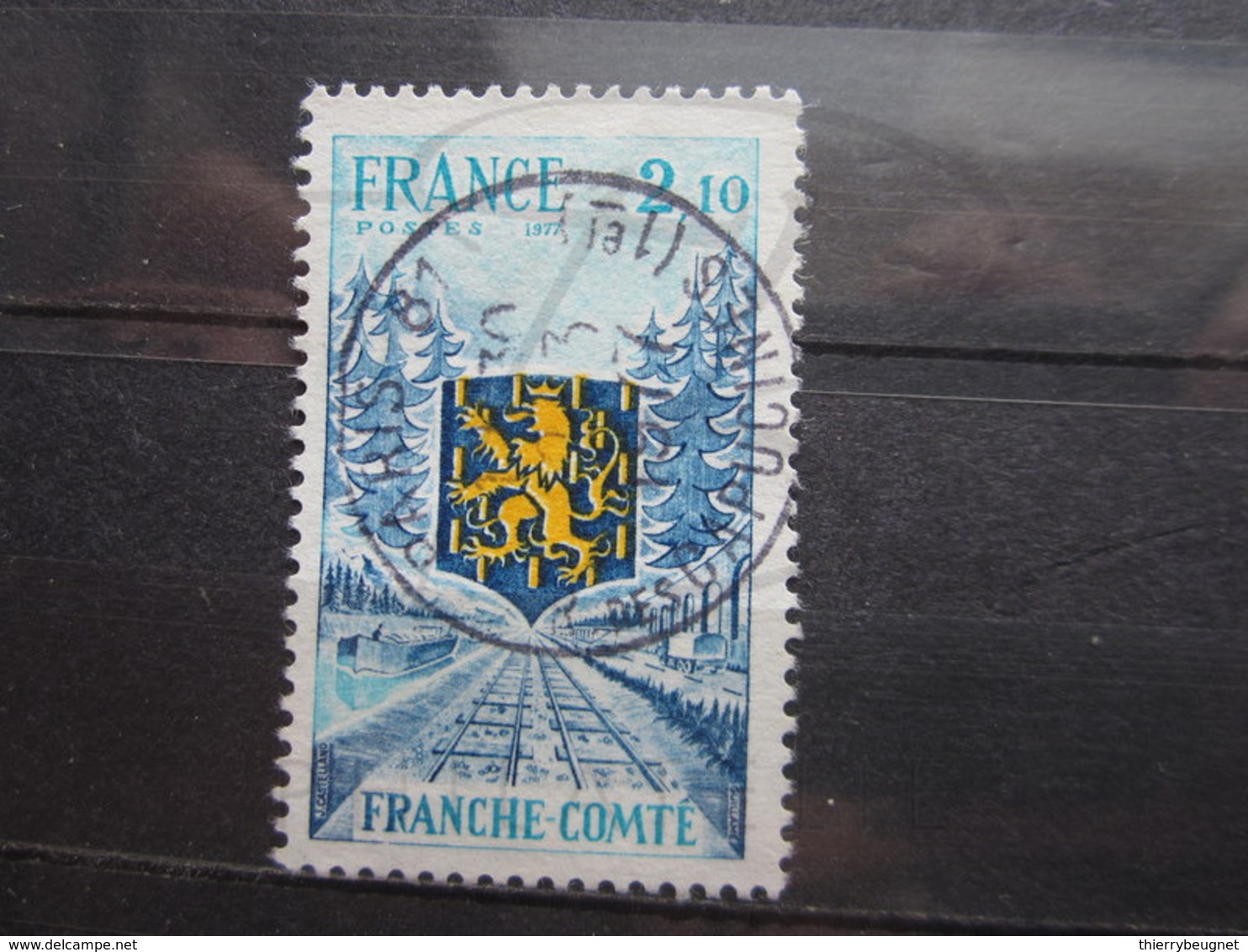 VEND BEAU TIMBRE DE FRANCE N° 1916 , OBLITERATION " PARIS - R. DES CAPUCINES " !!! - Usati