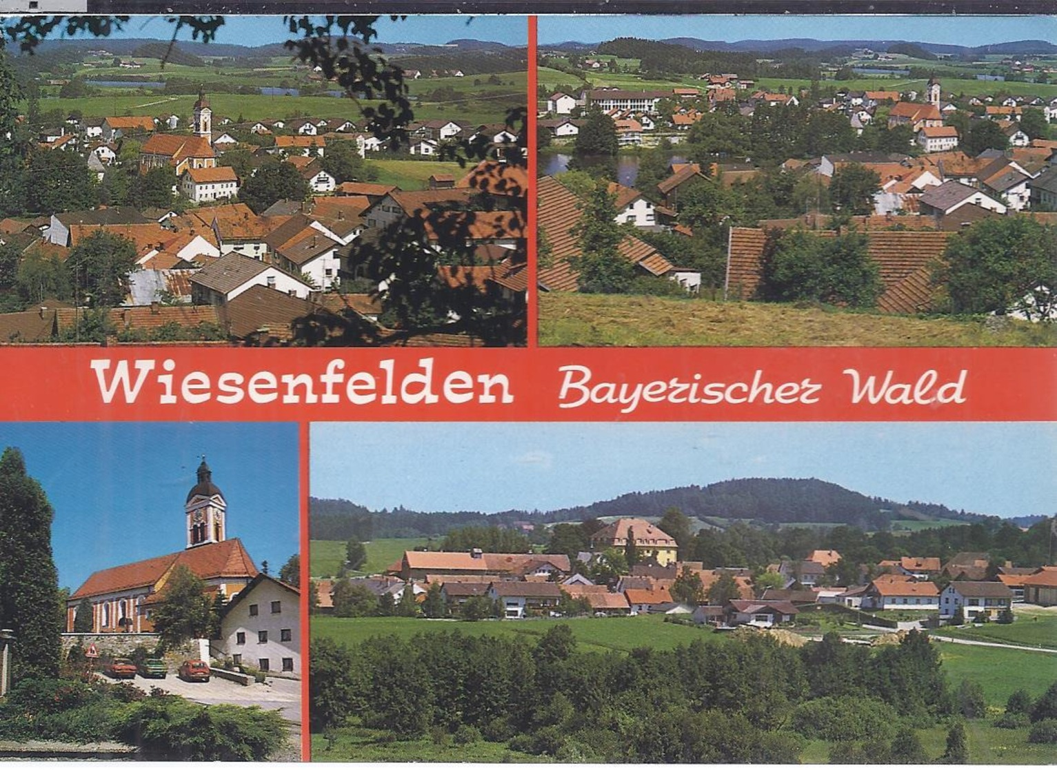 AK-div.31- 622   Wiesenfelden - Bayerischer Wald - Mehrbild (4)  Bezirk Straubing Bogen - Other & Unclassified