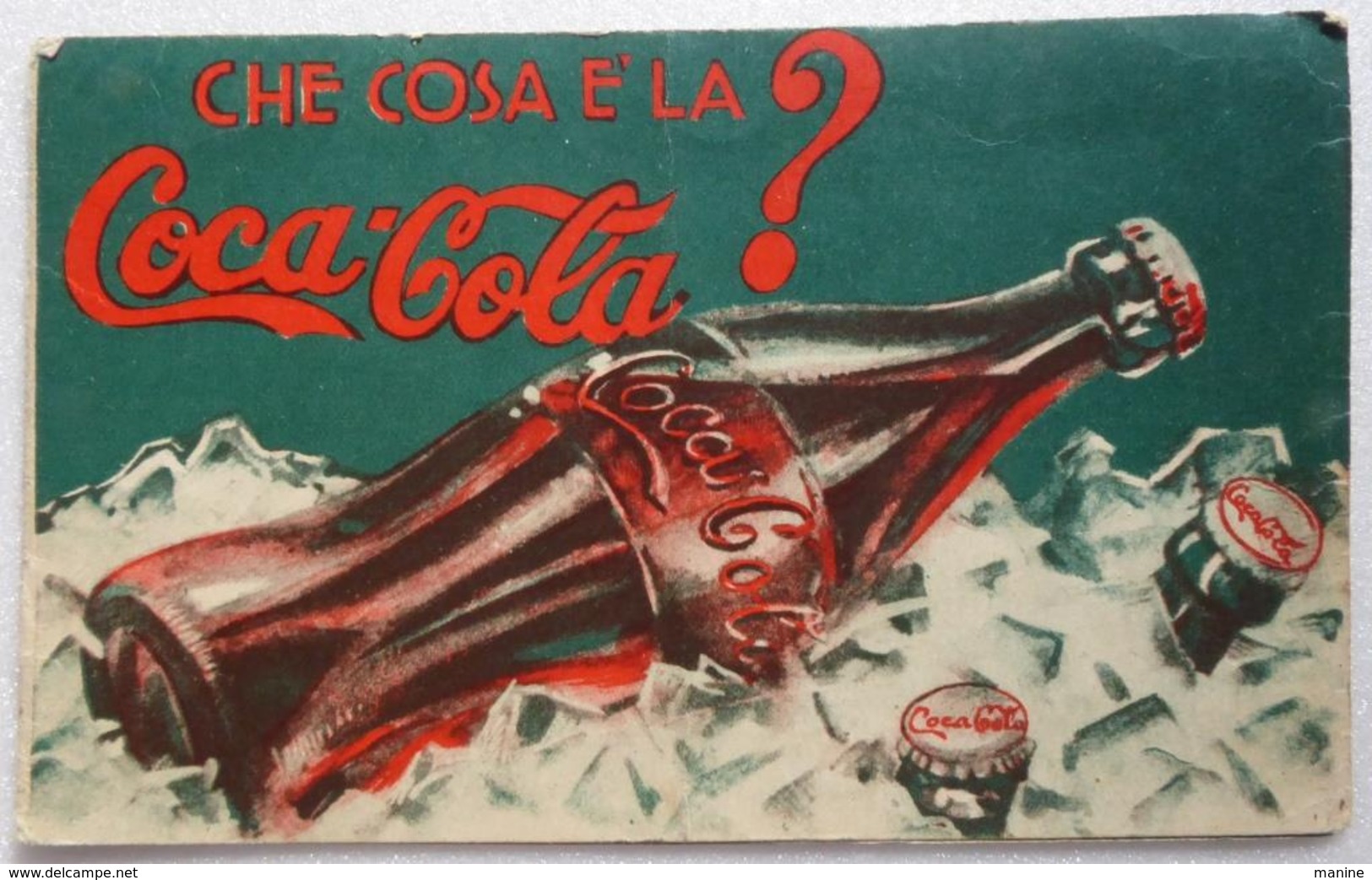 COCA-COLA - Che Cosa E La ? - Italia