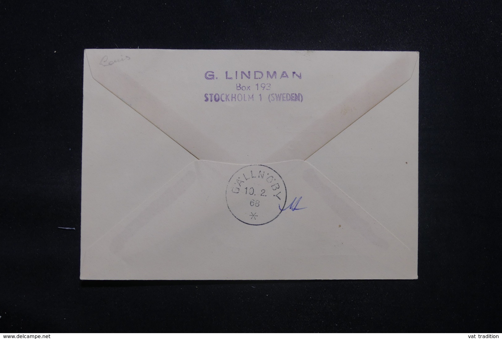 SUÈDE - Enveloppe Par Hélicoptère  En 1966, Voir Cachets  - L 43283 - Storia Postale