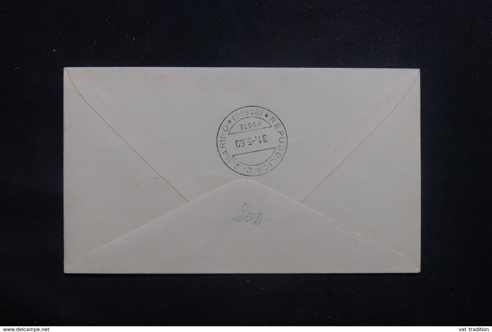 BRÉSIL - Enveloppe Par Hélicoptère De San Marino En 1969 , Voir Cachets  - L 43289 - Cartas & Documentos