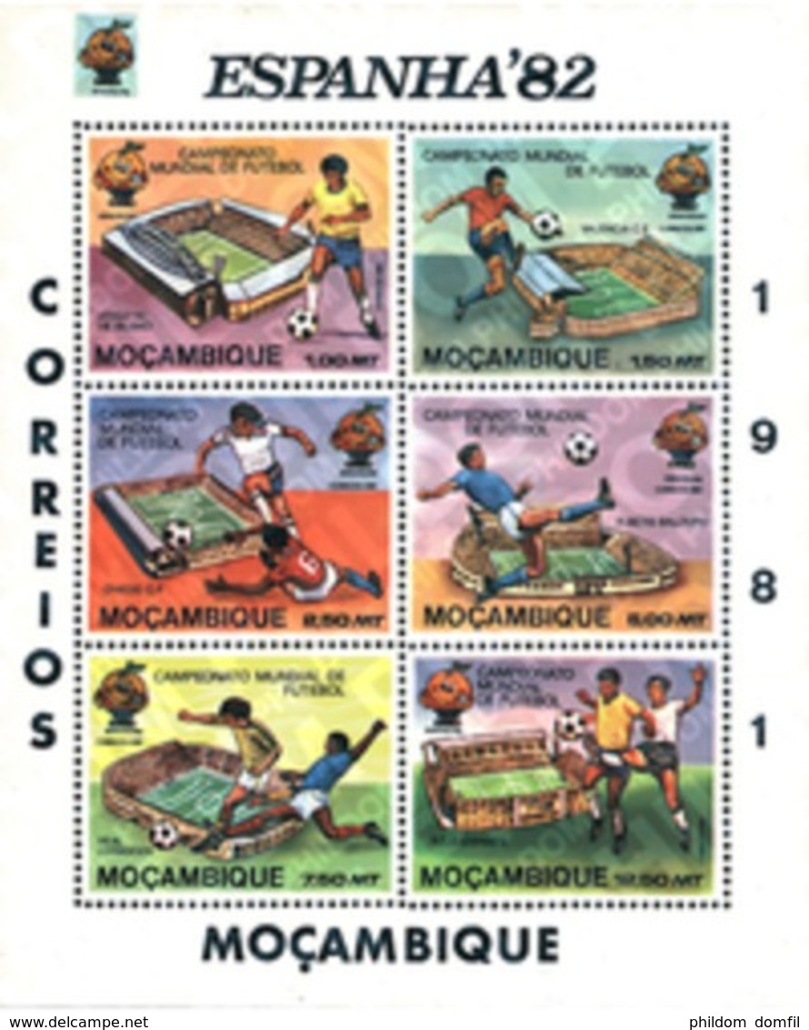 Ref. 8354 * MNH * - MOZAMBIQUE. 1981. FOOTBALL WORLD CUP. SPAIN-82 . COPA DEL MUNDO DE FUTBOL. ESPAÑA-82 - Sonstige & Ohne Zuordnung