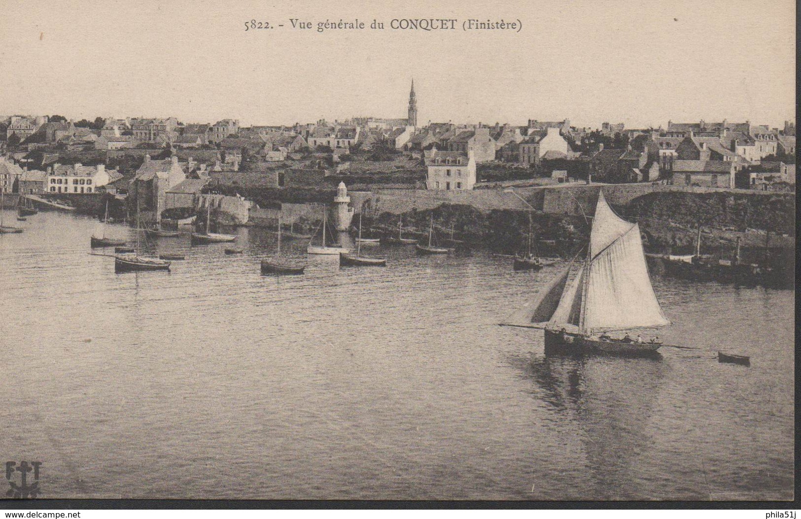 LE CONQUET __  VUE GENERALE DU CONQUET  __ - Le Conquet