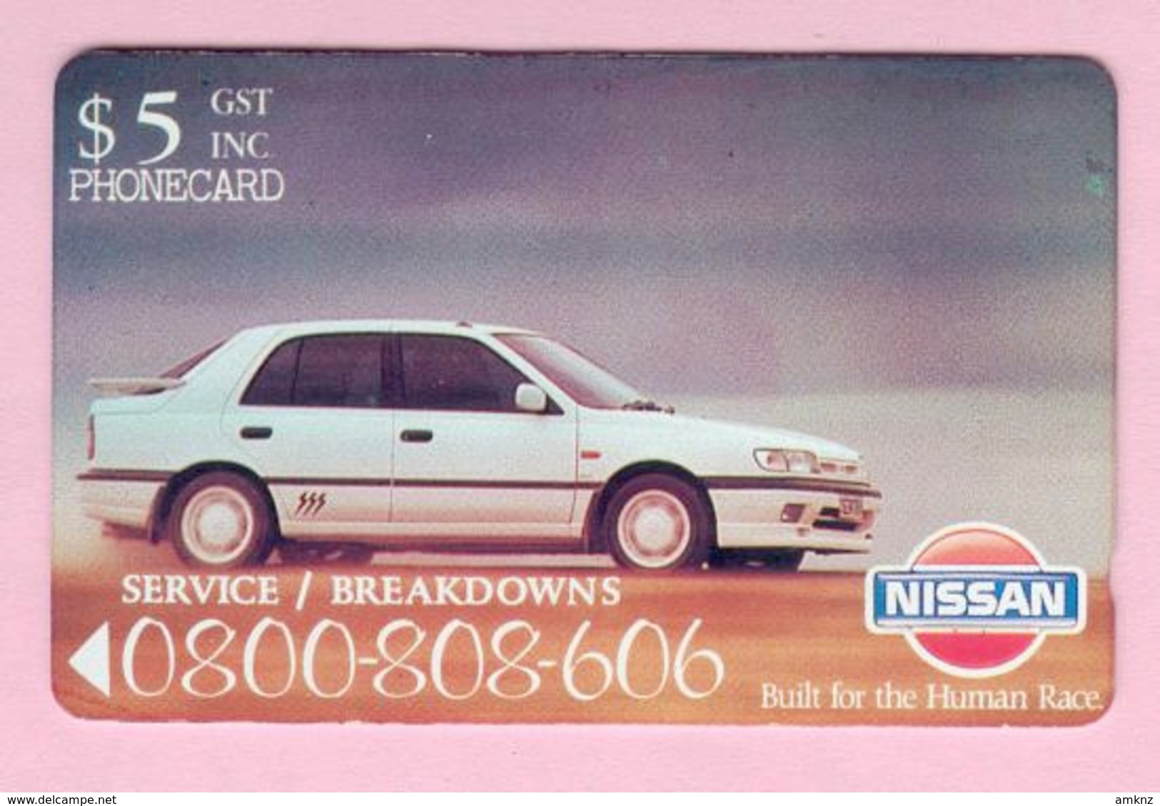 New Zealand - Private Overprint - 1992 Nissan Cars $5 - Mint - NZ-CO-07 - Nueva Zelanda