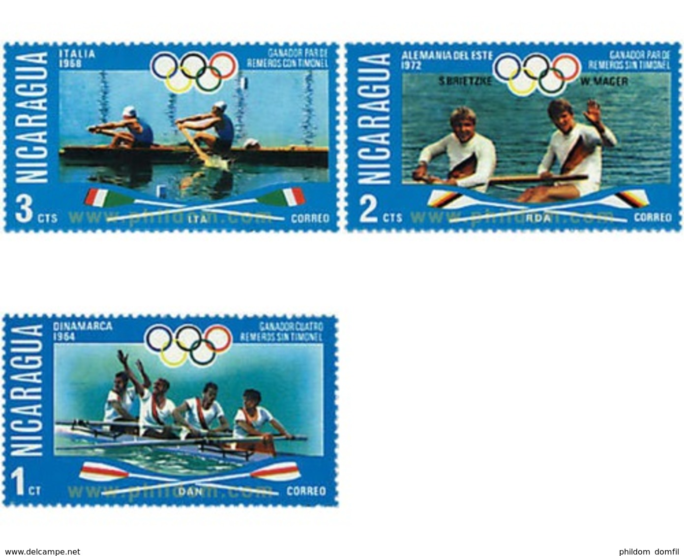 Ref. 304494 * MNH * - NICARAGUA. 1976. GAMES OF THE XXI OLYMPIAD. MONTREAL 1976 . 21 JUEGOS OLIMPICOS VERANO MONTREAL 19 - Sommer 1952: Helsinki