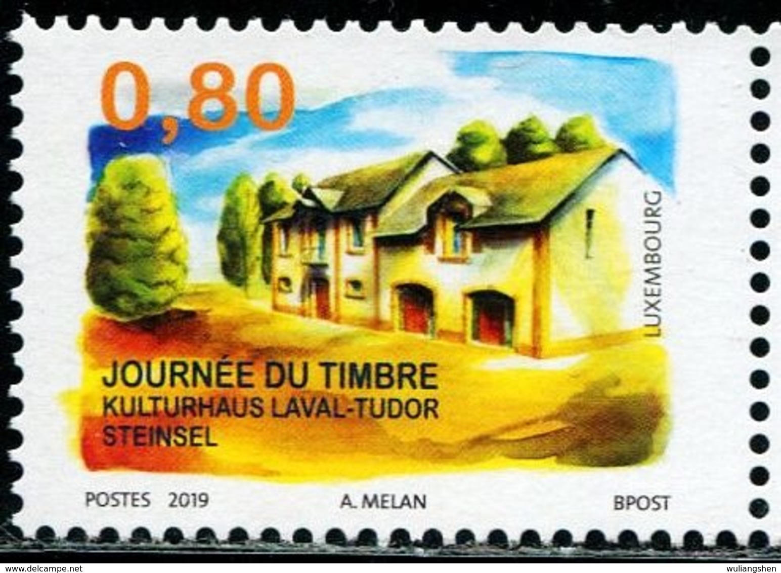 XC0866 Luxembourg 2019 Residential Building 1V MNH - Neufs