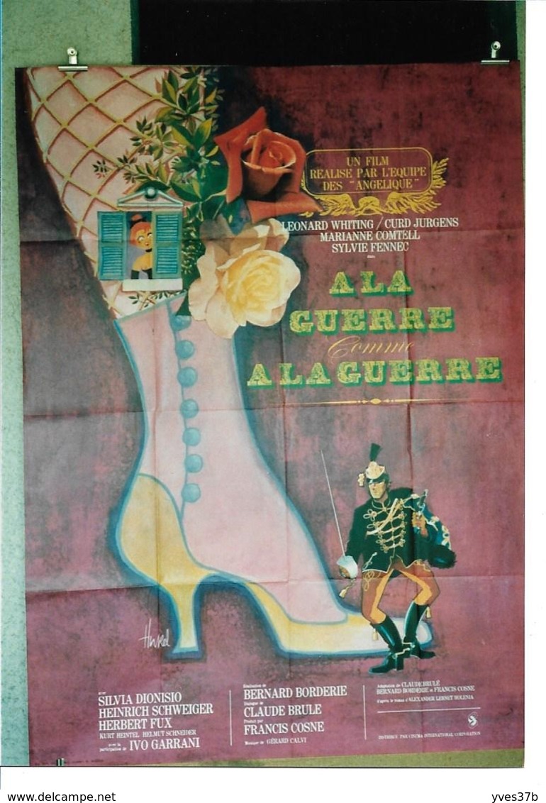 "A La Guerre Comme à La Guerre" K. Jurgens, L. Whiting...1972  120x160 - TTB - Plakate & Poster