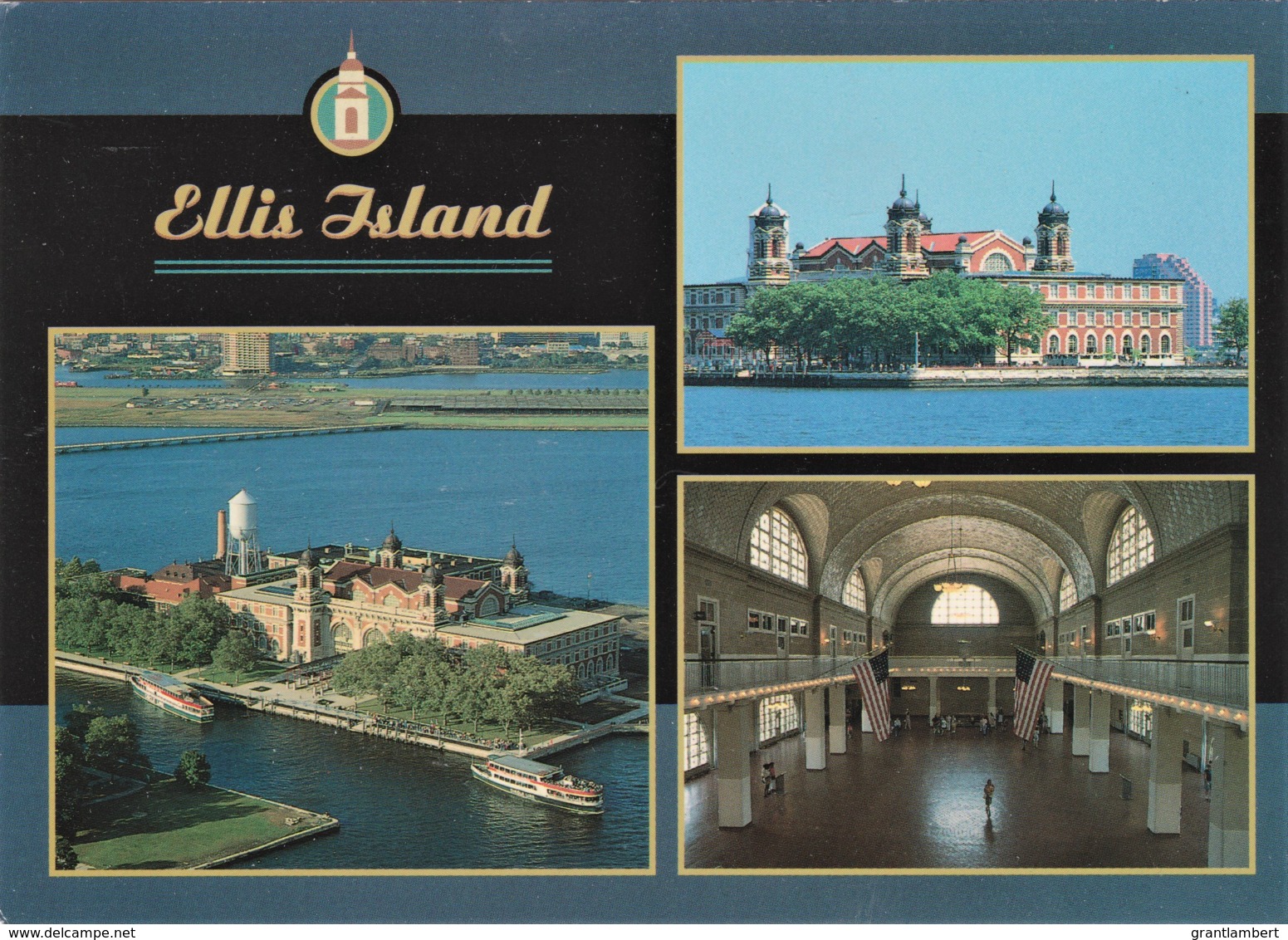 Ellis Island, New York Harbour, USA - Unused - Ellis Island