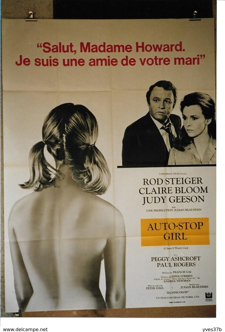 "AUTO-STOP GIRL" P. Ashcroft...1969 - 120 X 160 - TTB - Plakate & Poster
