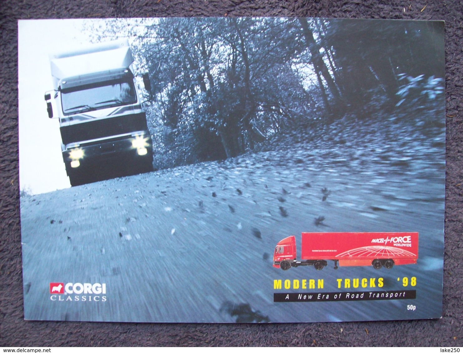 CATALOGO CORGI TOYS  -  MODERN  TRUCKS, Anno 1998 - Grande-Bretagne