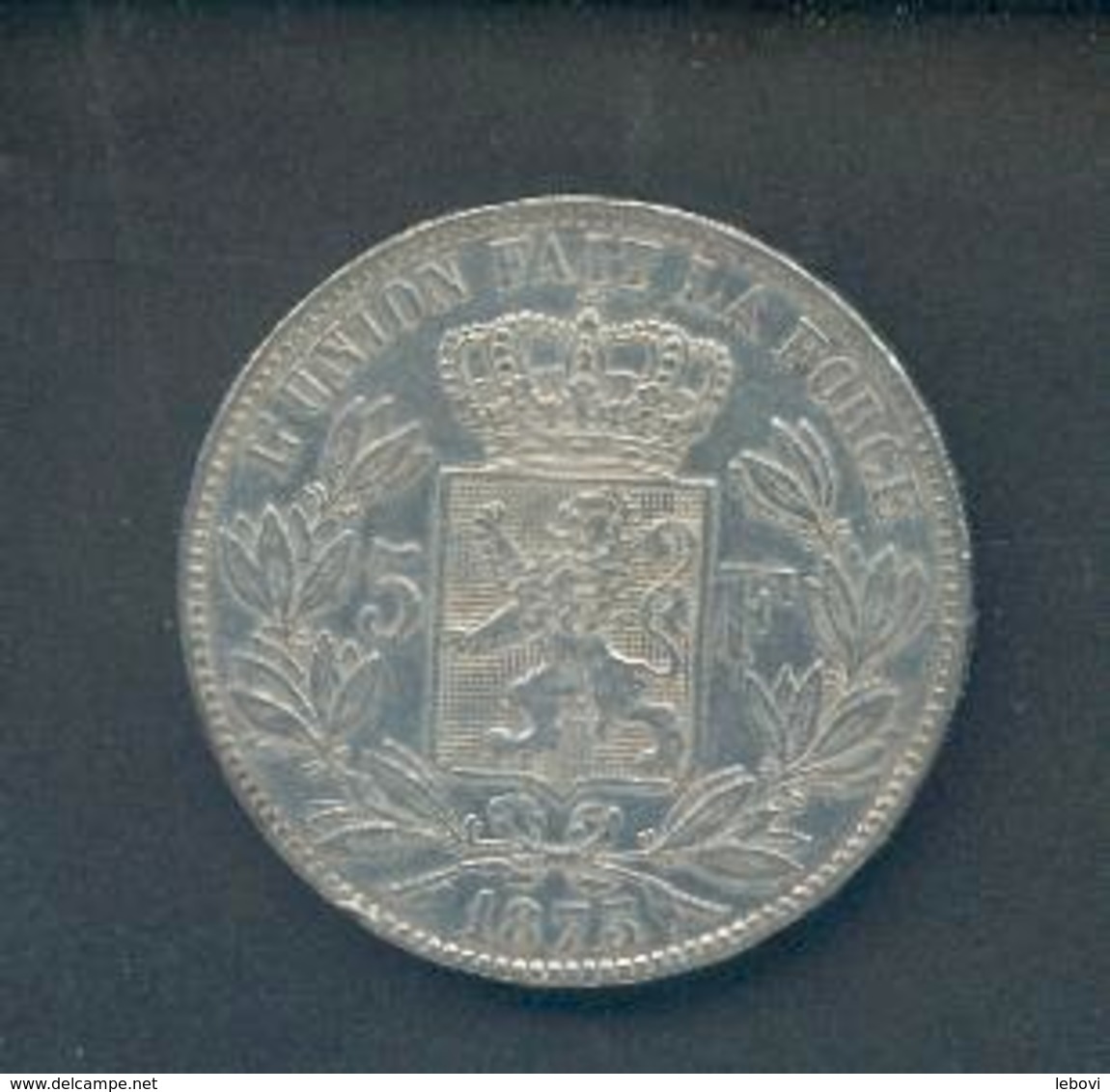 LEOPOLD II - 5 Francs 1873 « PROTEGE » Plus Espacé - 5 Francs