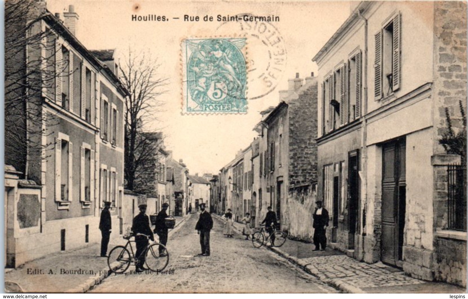 78 - HOUILLES --  Rue De St Germain - Houilles