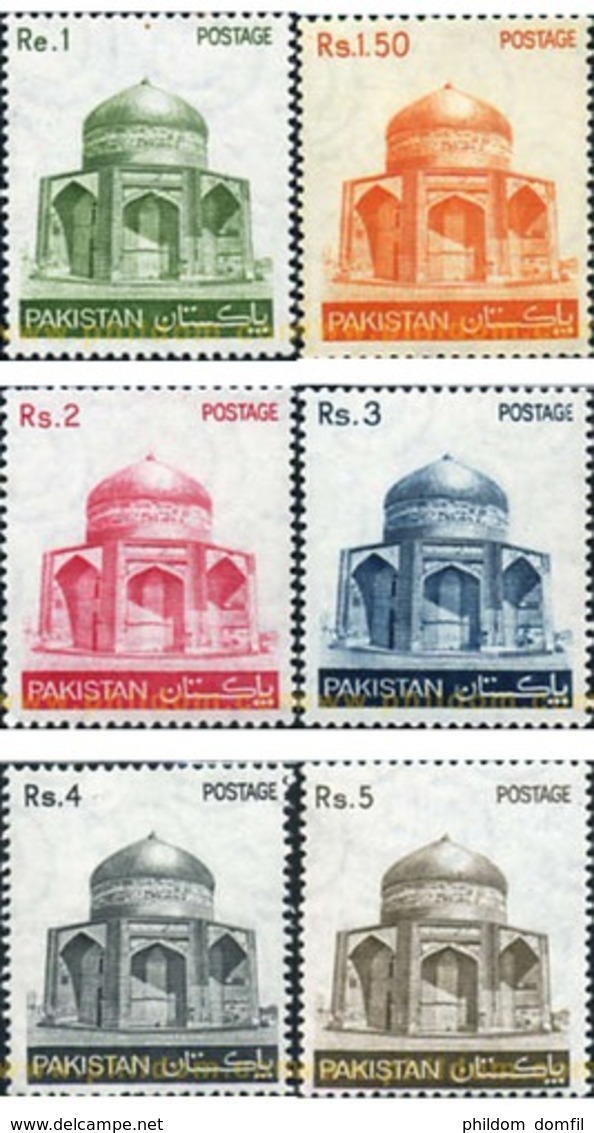 Ref. 349234 * MNH * - PAKISTAN. 1979. MEZQUITA DE IBRAHIM-KHAN-MAKLI - Pakistan