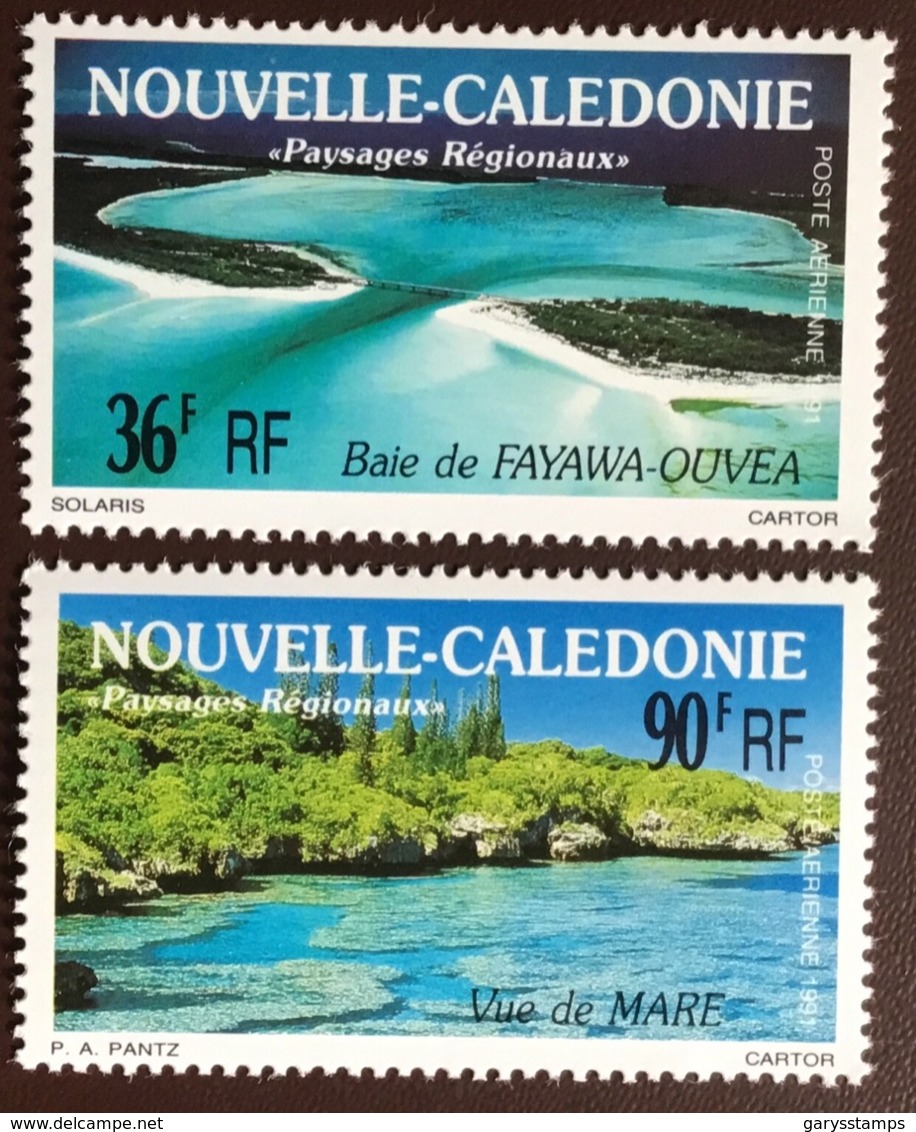 New Caledonia 1991 Landscapes MNH - Ungebraucht