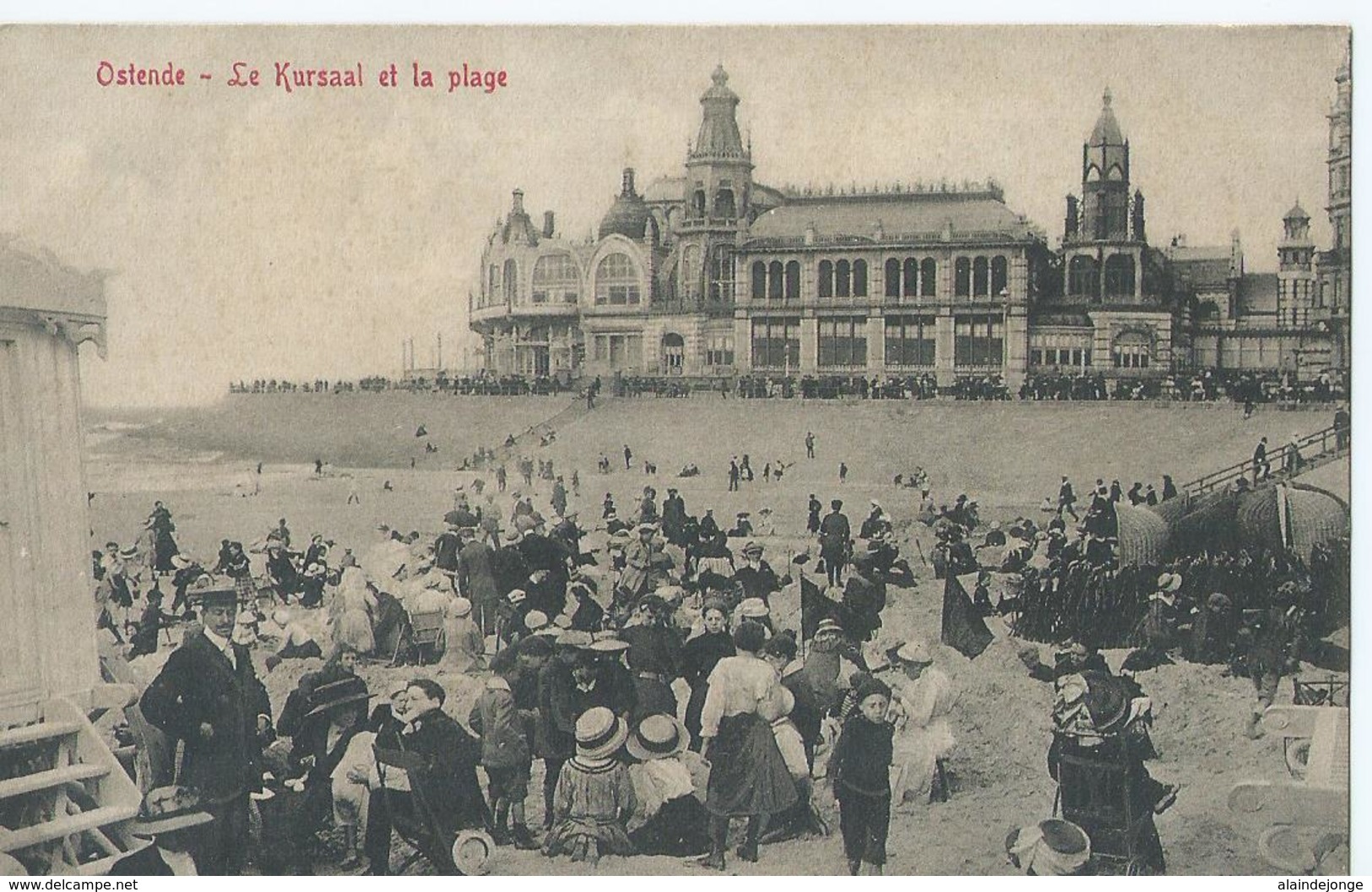 Oostende - Ostende - Le Kursaal Et La Plage - Edit. V.G. - Oostende