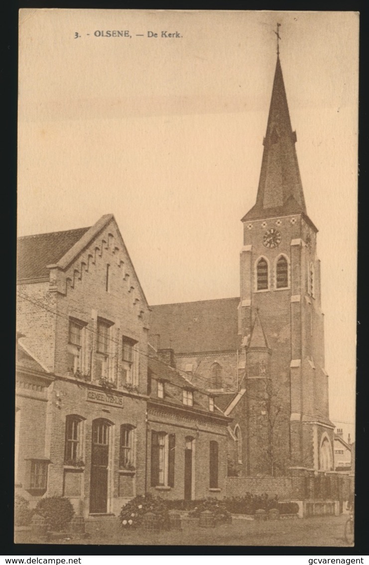 OLSENE   DE KERK - Zulte