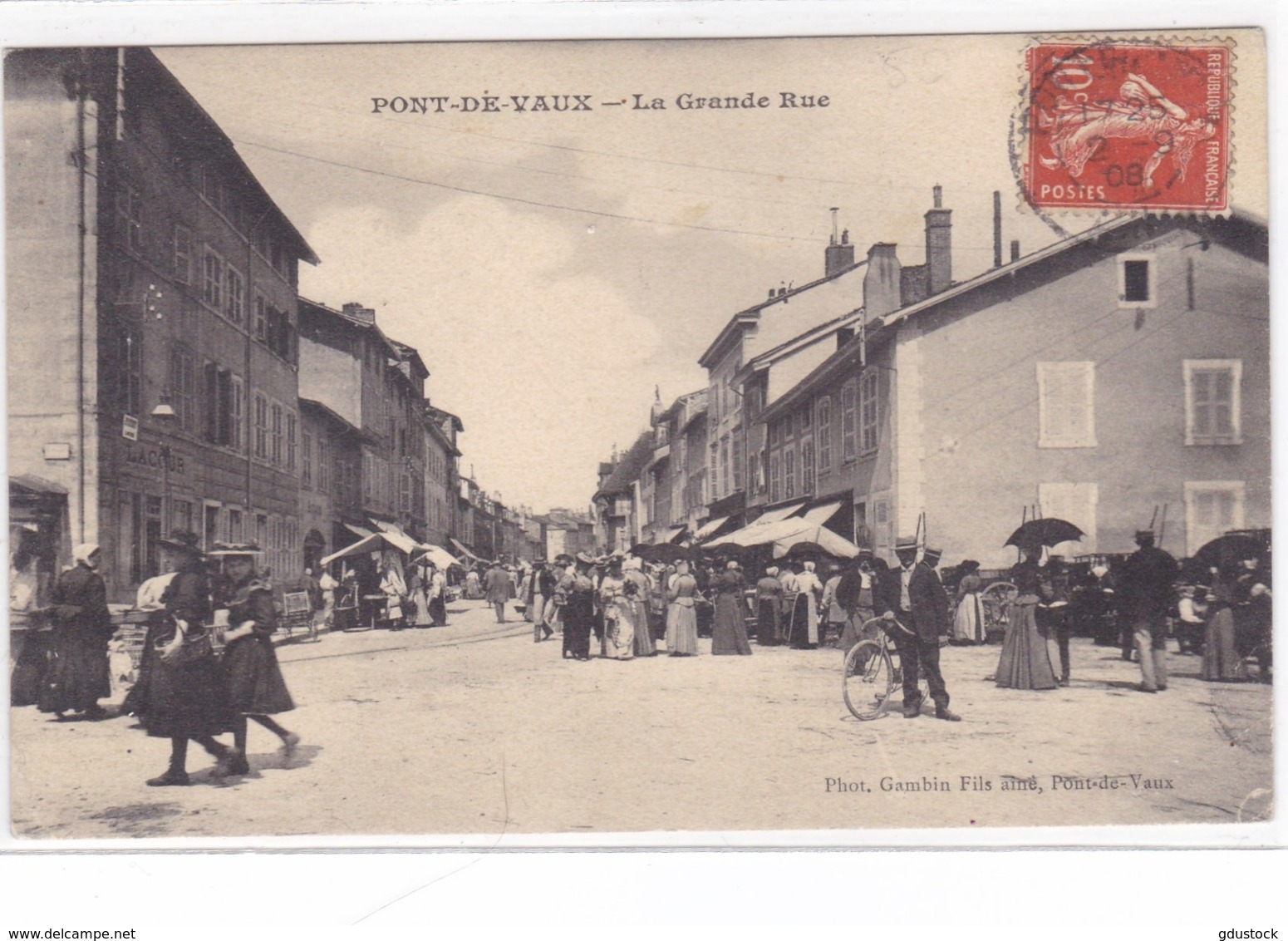 Ain - Pont-de-Vaux - La Grande Rue - Pont-de-Vaux