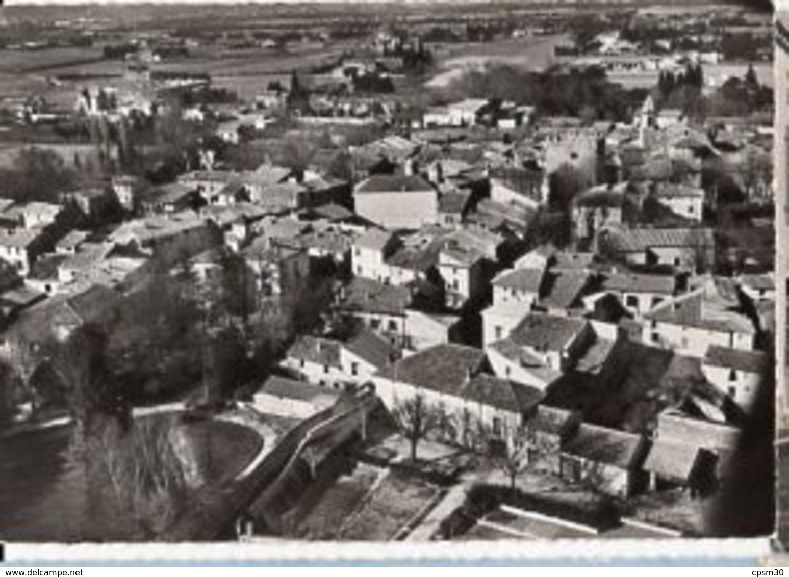 84 Vaucluse - CAMARET - Vue Aérienne - Cp N° 61203 - Camaret Sur Aigues