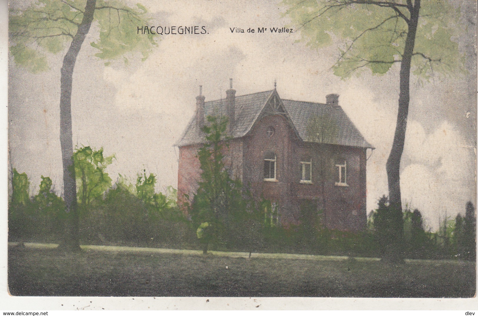 Hacquegnies - Villa De Mr Wallez - Frasnes-lez-Anvaing