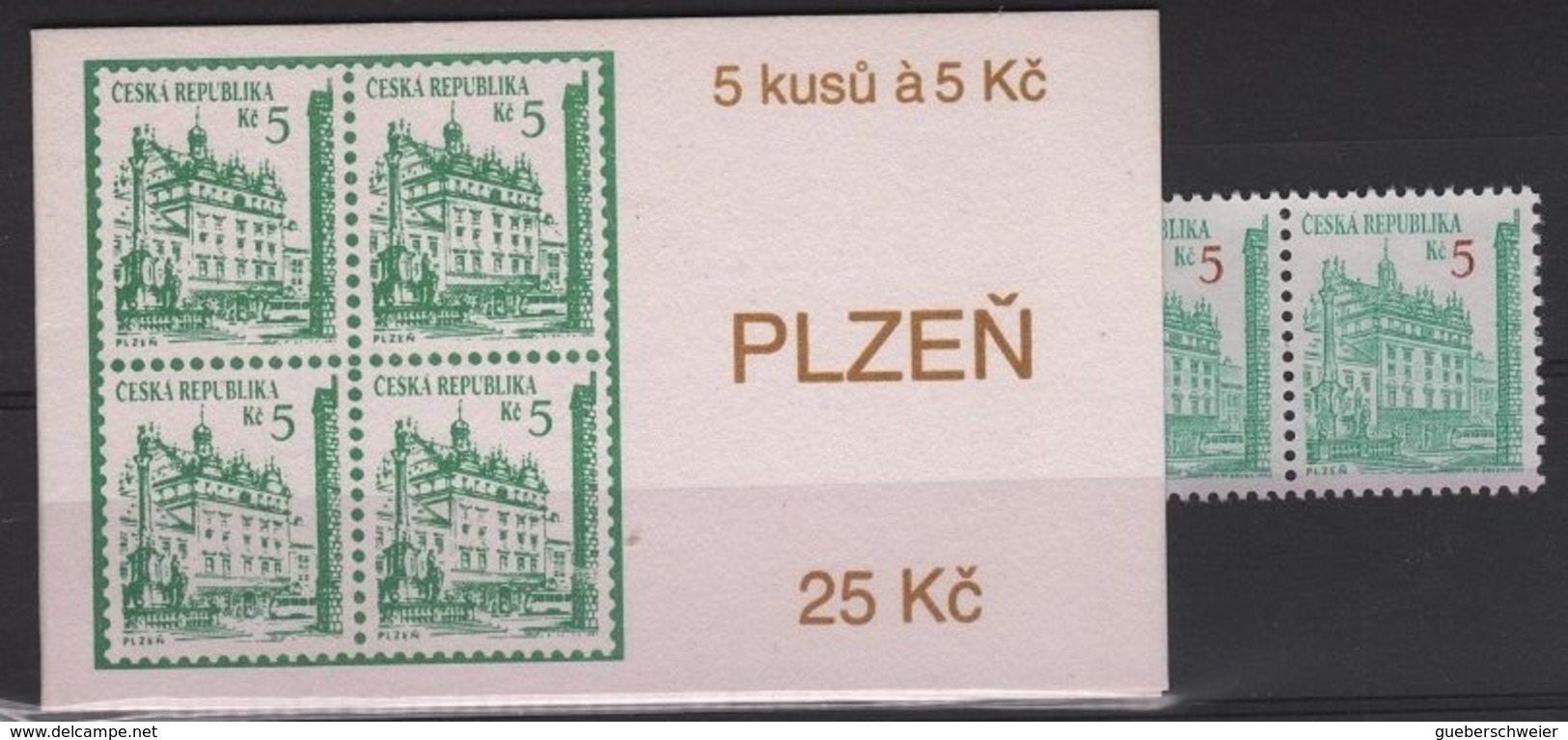 ARCH 26 - TCHEQUIE Carnet C 17 Neuf** PLZEN - Nuevos