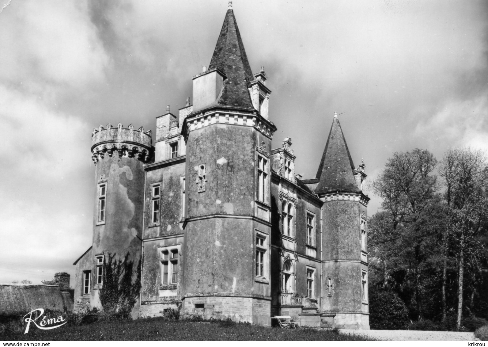 CPSM - LANGUIDIC -  Château De Kerroux - Autres & Non Classés