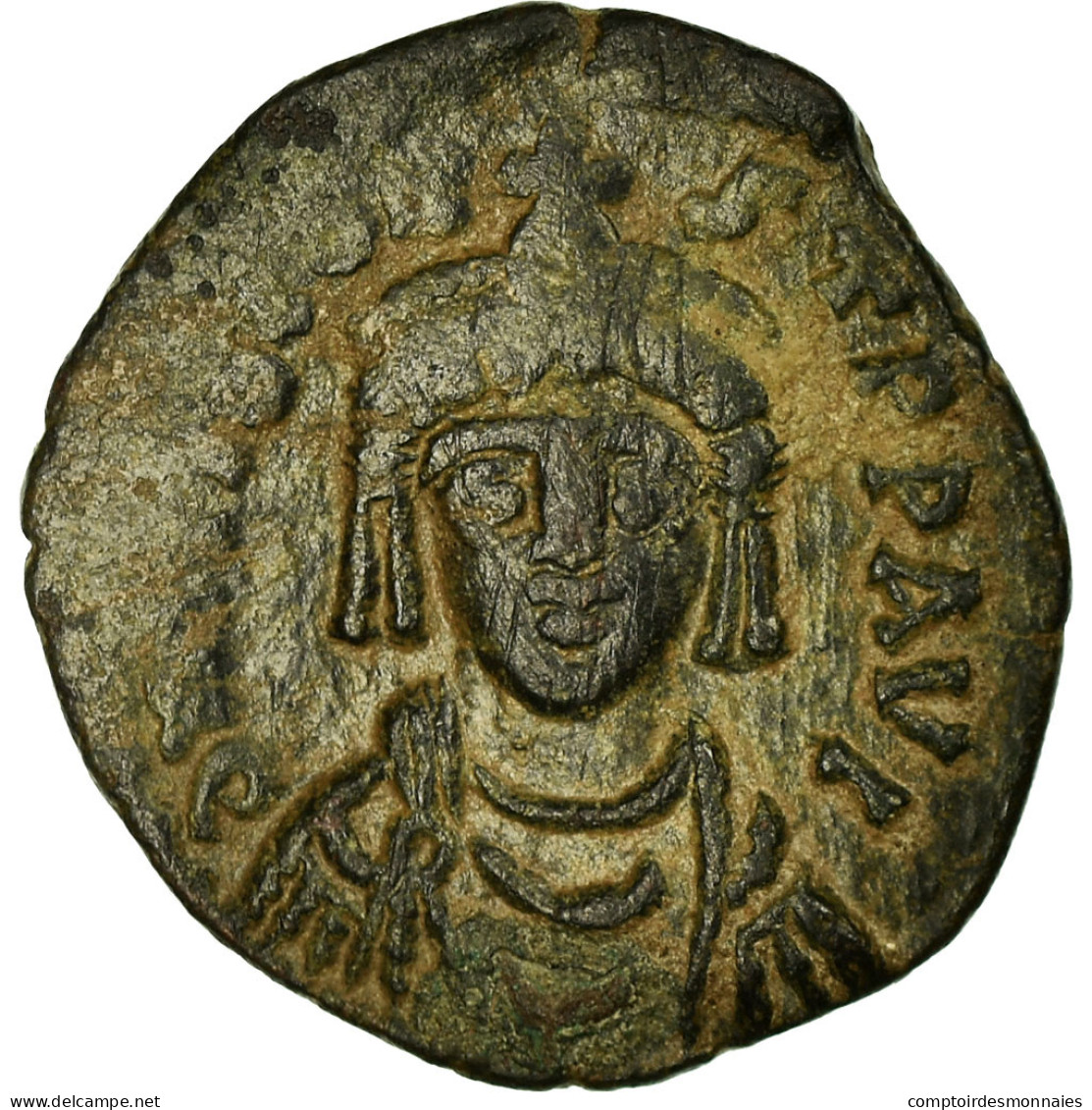 Monnaie, Tibère II Constantin, Decanummium, 578-582, Constantinople, TTB - Byzantium
