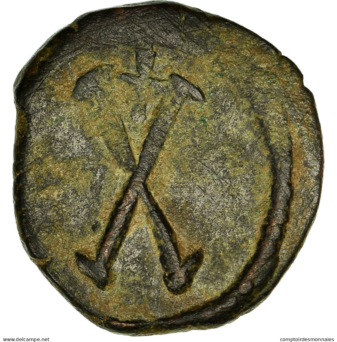 Monnaie, Tibère II Constantin, Decanummium, 578-582, Constantinople, TTB - Byzantium