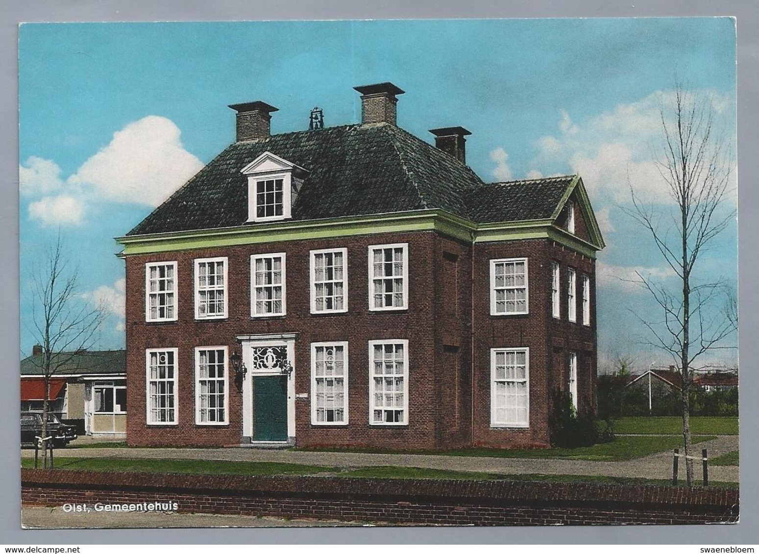 NL.- OLST. Gemeentehuis. Ongelopen. - Monuments