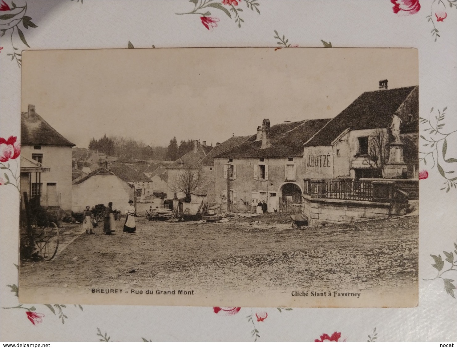 Breurey Rue Du Grand Mont Haute Saône Franche Comté - Autres & Non Classés