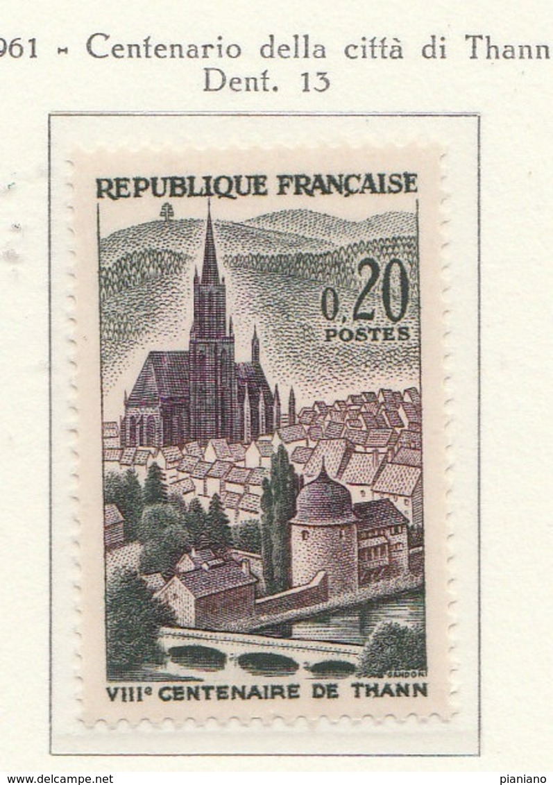 PIA  - FRANCIA  -  1961  : 8° Centenario Della Città Di  Thann - (Yv  1308) - Unused Stamps