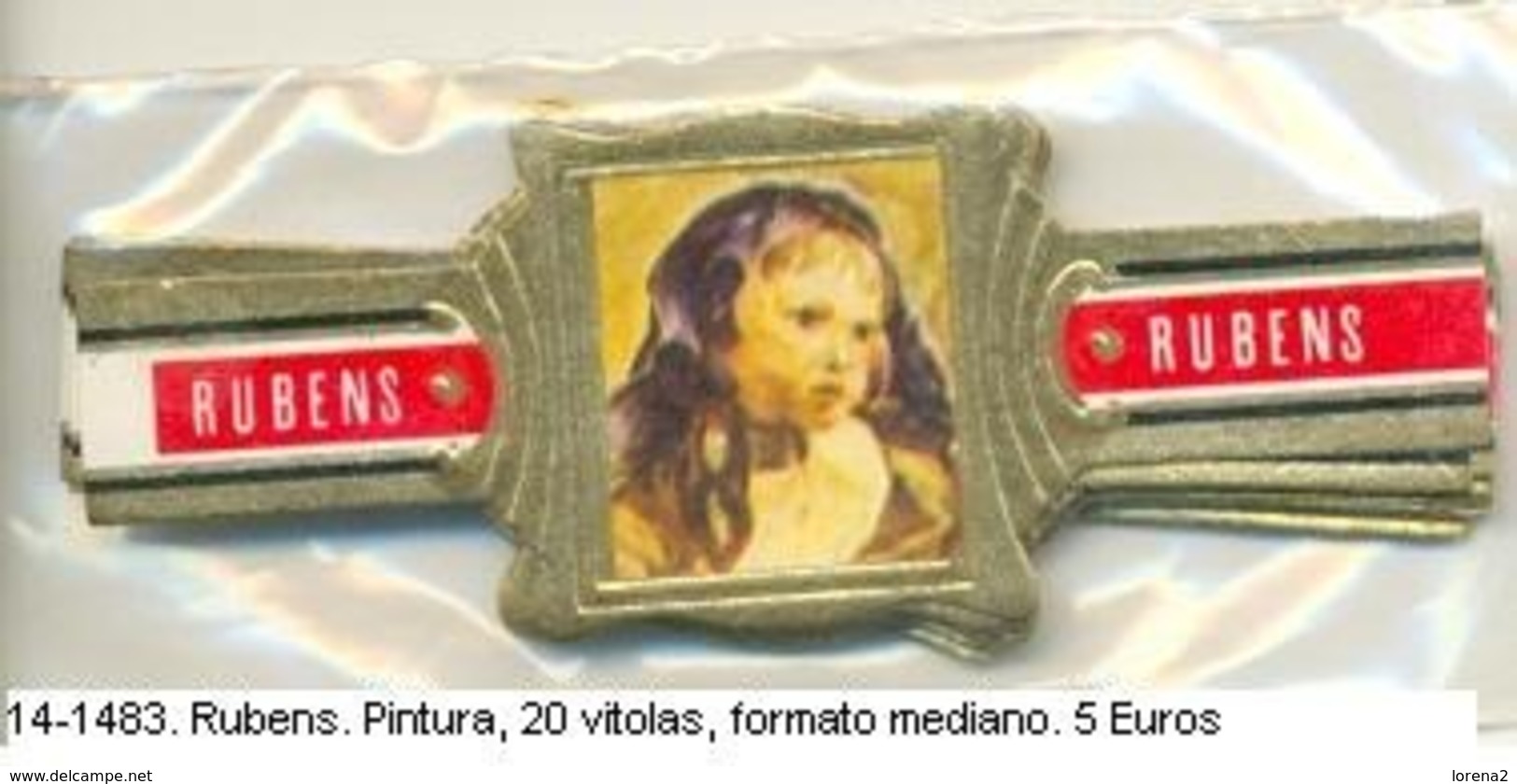 Vitolas Rubens. Pintura. FM. Ref. 14-1483 - Cigar Bands