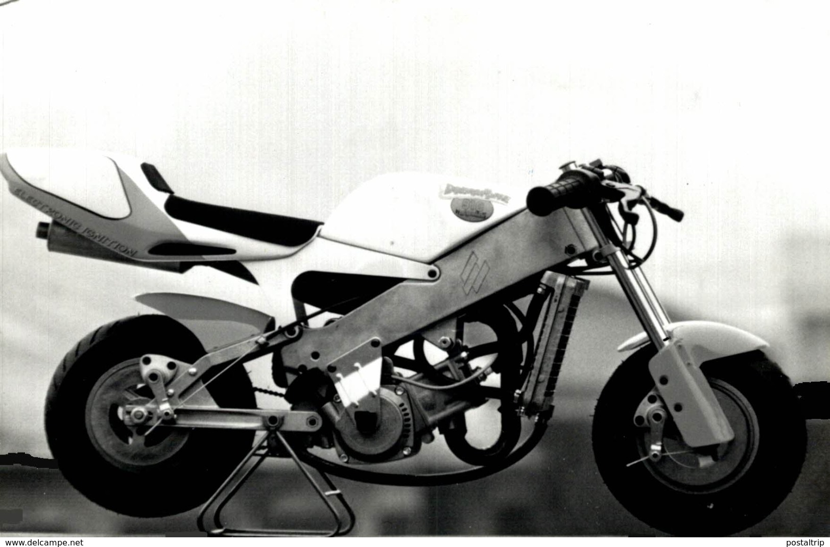 POLINI Mini Racer  +- 14cm X 9cm  Moto MOTOCROSS MOTORCYCLE Douglas J Jackson Archive Of Motorcycles - Autres & Non Classés