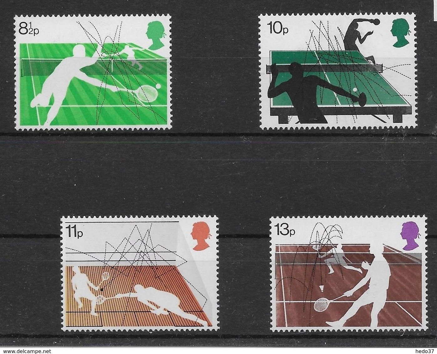 Thème Sports - Tennis - Grande Bretagne - Timbres Neufs ** Sans Charnière - TB - Tennis