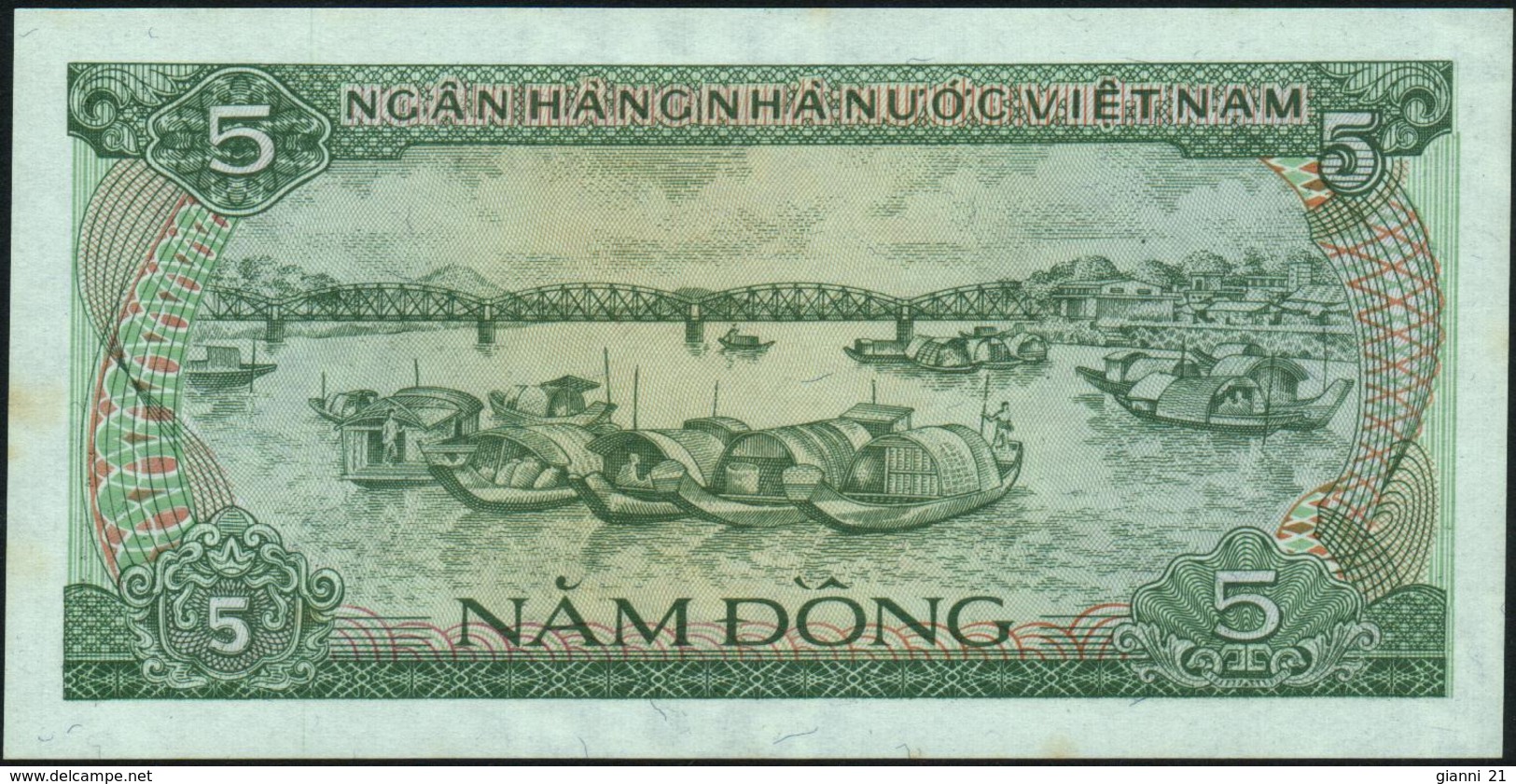 VIETNAM Viet Nam - 5 Dong 1985 AU-UNC P.92 - Vietnam