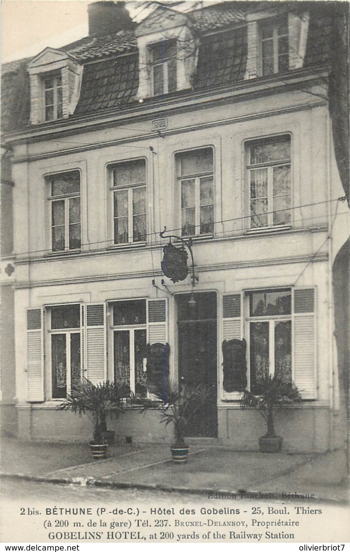 France - 62 - Béthune - Hôtel Des Gobelins - Bethune