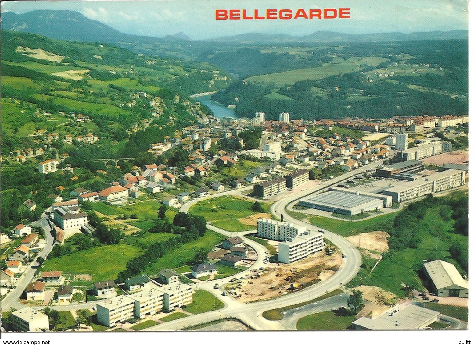 BELLEGARDE SUR VALSERINE - Vue Aérienne - Bellegarde-sur-Valserine