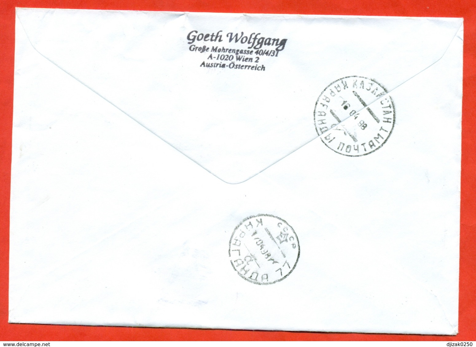 Austria 1998. Registered Envelope Is Really Past Mail. - Gatos Domésticos