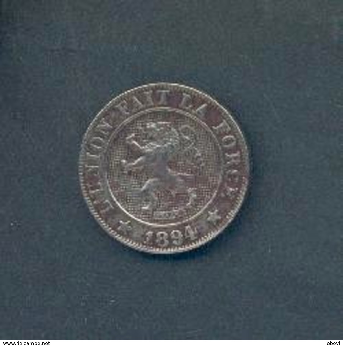 LEOPOLD II - 10 Centimes 1894 FR - 10 Cent