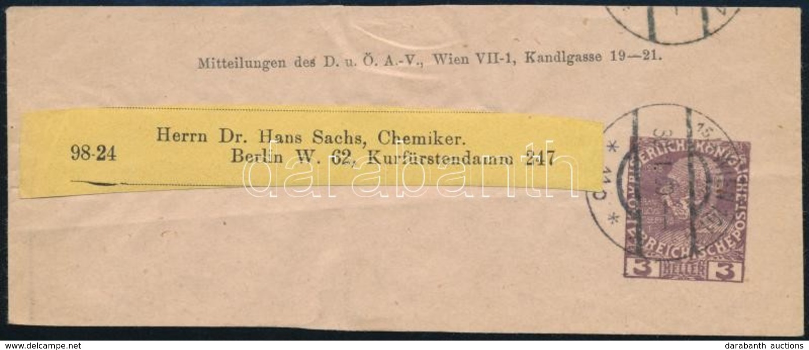 Ausztria 1909 - Autres & Non Classés