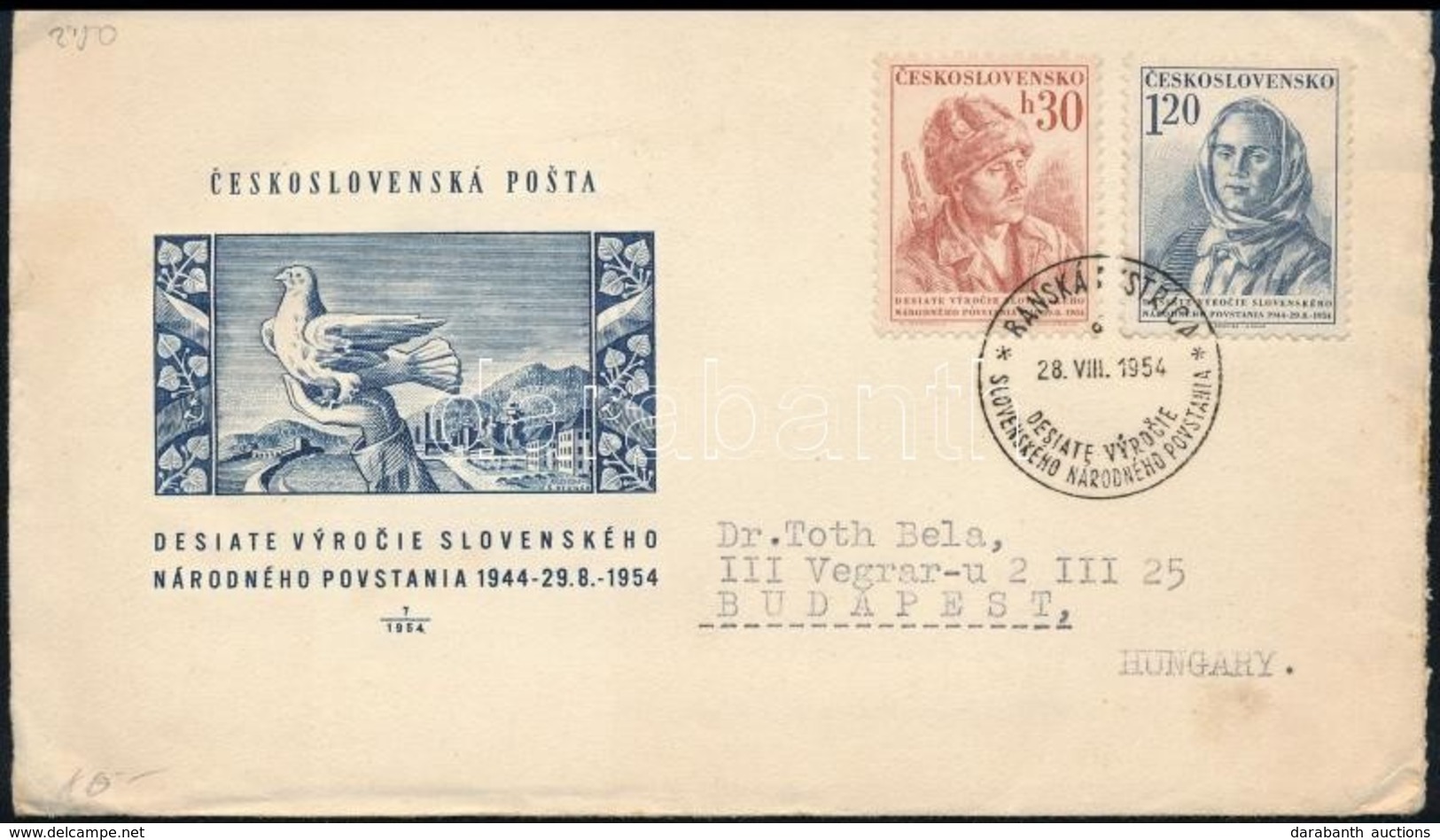 Csehszlovákia 1954 - Sonstige & Ohne Zuordnung