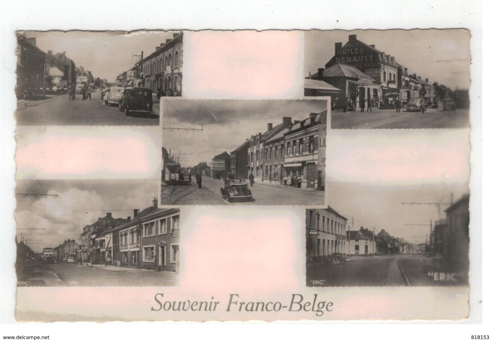 QUIEVRECHAIN-BLANC-MISSERON   Souvenir Franco-Belge - Quievrechain