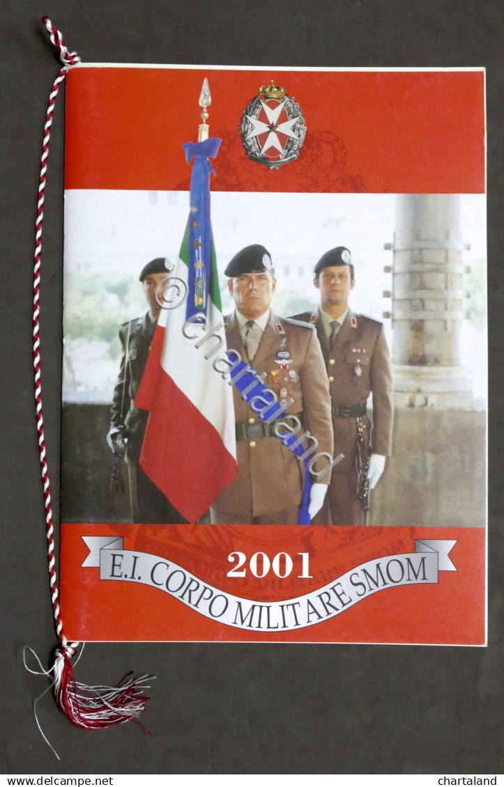 E.I. Corpo Militare SMOM - Sovrano Militare Ordine Di Malta - Calendario 2001 - Altri & Non Classificati