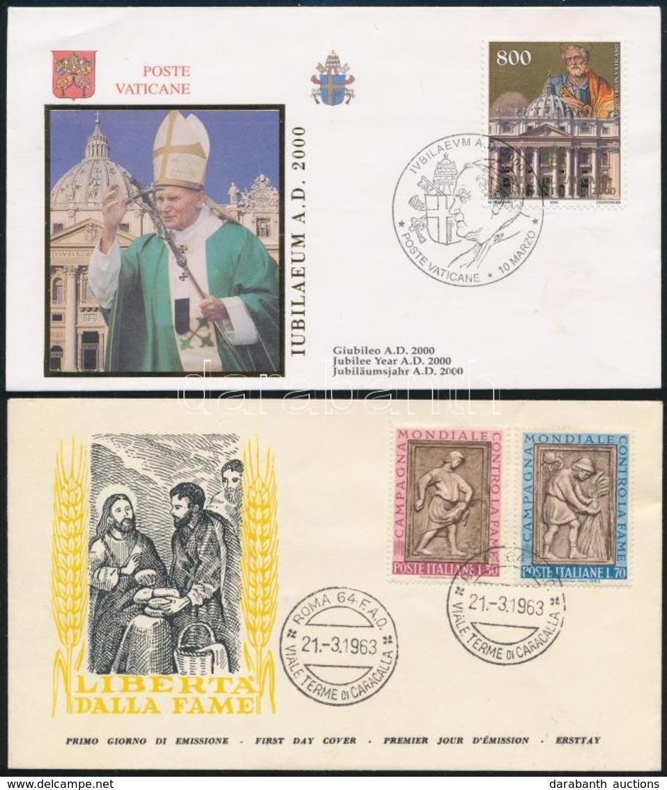 Vatikán 1964-től 15 Db FDC - Sonstige & Ohne Zuordnung