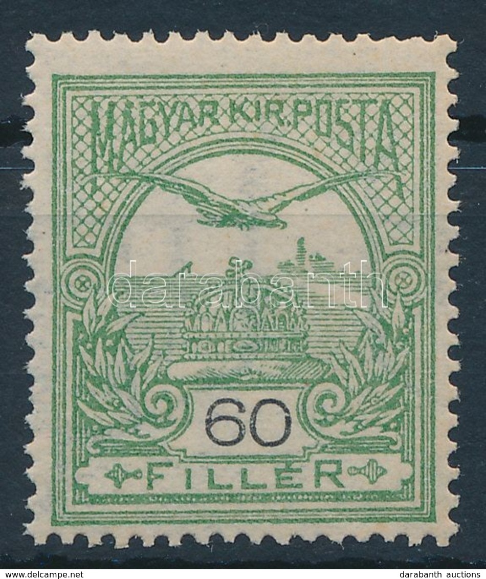 ** 1909 Turul 60f Fordított 4-es Vízjelállással (14.000) - Other & Unclassified